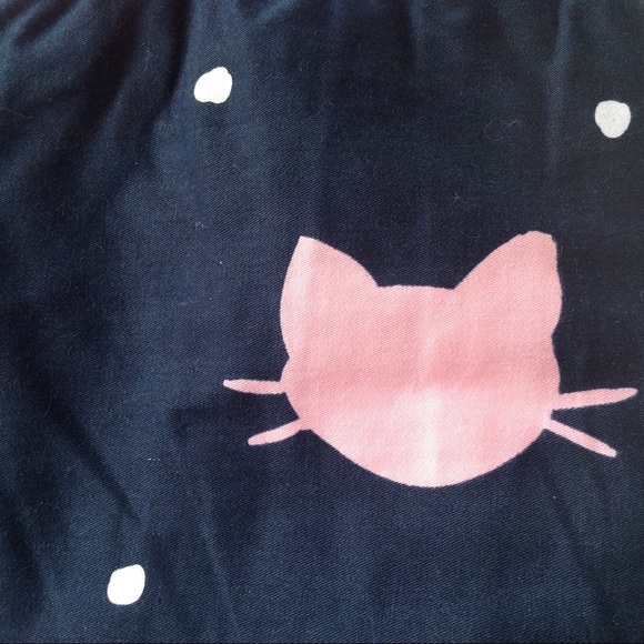 Pantry Apron Coffee Right Meow NWT Blue Pink NWT - Picture 8 of 16